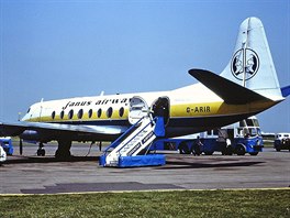 Turbovrtulový dopravní letoun Vickers Viscount