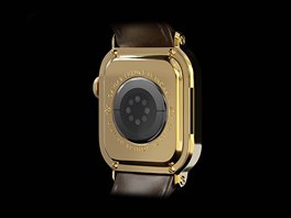 Apple Watch Series 6 Caviar Gold Diamonds