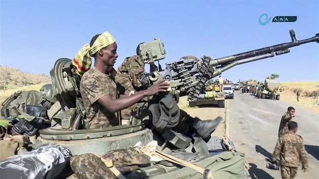 Etiopská armáda zahájila ofenzivu proti vzpurnému regionu Tigraj na severu země. (16. listopadu 2020)
