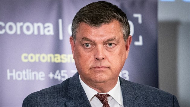 Dnsk ministr potravin a zemdlstv Mogens Jensen (17. bezna 2020)