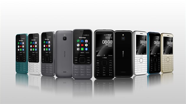 Nokia 6300 4G a 8000 4G
