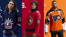 Nové dresy pro NHL ze série Reverse Retro z dílny exkluzivního výrobce Adidas....