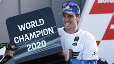 �pan�l Joan Mir se stal ve t�íd� MotoGP mistrem sv�ta.