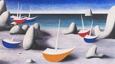 Díla v aukci pocházely z depozitá Galerie Zlatá Husa sbratele umní Vladimíra elezného,.