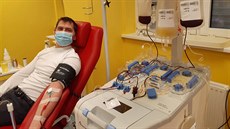 Z ob�hu Karla Pavl� byly ve znojemské nemocnici odebrány krevní desti�ky, které...