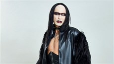 Bo�ek Slezá�ek jako Marilyn Manson a song The Beautiful People