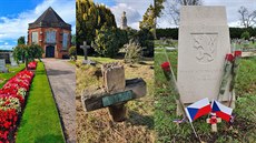 307 československých válečných hrobů v Británii.  Některé zapomenuté a...