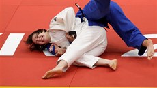 Nad�jná judistka Renata Zachová.