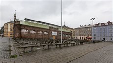 Zanedbaný prostor trnice v centru Olomouce stálé eká na zmnu.