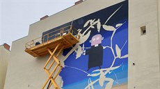 V ulicích Brna vzniká Městská galerie. Na fasádách domů vznikají malby od...