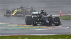 Lewis Hamilton ve Velké cen Turecka formule 1