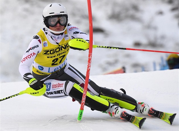 Hvězdným slalomovým válkám v Levi asistuje Dubovská, zatím je osmá