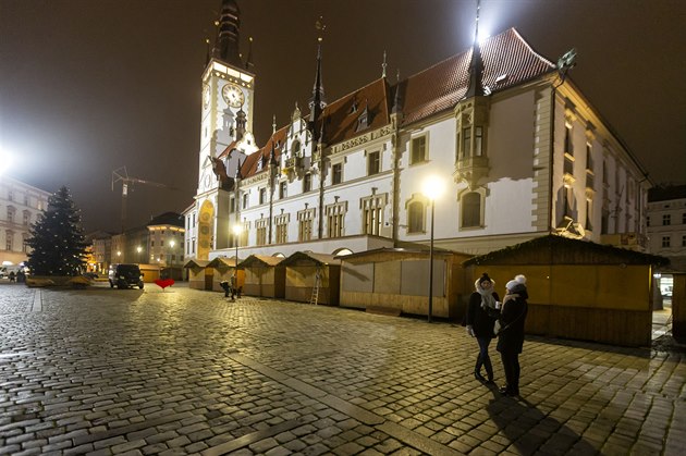 V centru Olomouce jsou navzdory koronavirovým omezením pipravovány oblíbené...