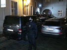 Policie musela ukonit nelegální párty v Anenské ulici v Praze. (28. listopadu)