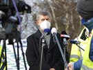 Premir Andrej Babi promluvil o rozpotu SD u dlnice D1. (28. listopadu 2020)