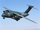 Multifunkní transportní letoun KC-390 na jeho výrob se podílí Aero Vodochody