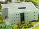 Vizualizace nov budovy Fakulty umn Ostravsk univerzity v lokalit ern...