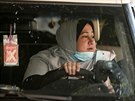 Nájlá abú Dubahová se stala se první taxikákou v palestinské Gaze. (17....