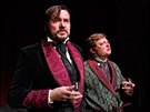 Petr �t�p�n (vlevo) pat�� k nejvyt�en�j��m herc�m M�stsk�ho divadla Brno. Na...