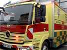 Pra�sk� z�chrann� slu�ba p�edstavilo nov� vozidlo pra�sk� z�chrann� slu�by....