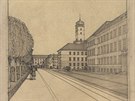 Na zatku 30. let vypsala Olomouc architektonickou sout na komplex sprvnho...