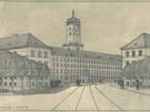 Na zatku 30. let vypsala Olomouc architektonickou sout na komplex sprvnho...