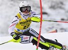 Martina Dubovská ve slalomu v Levi.