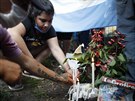 Fanouci po smrti Diega Maradony smutní nejen v Buenos Aires, odkud je tento...