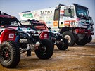 Buginy a kamiony - vozy stáje Buggyra pro Rallye Dakar