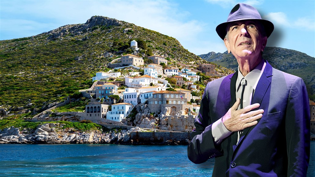 Řecký ostrov Hydra poskytl Leonardu Cohenovi spoustu inspirace pro jeho tvorbu.