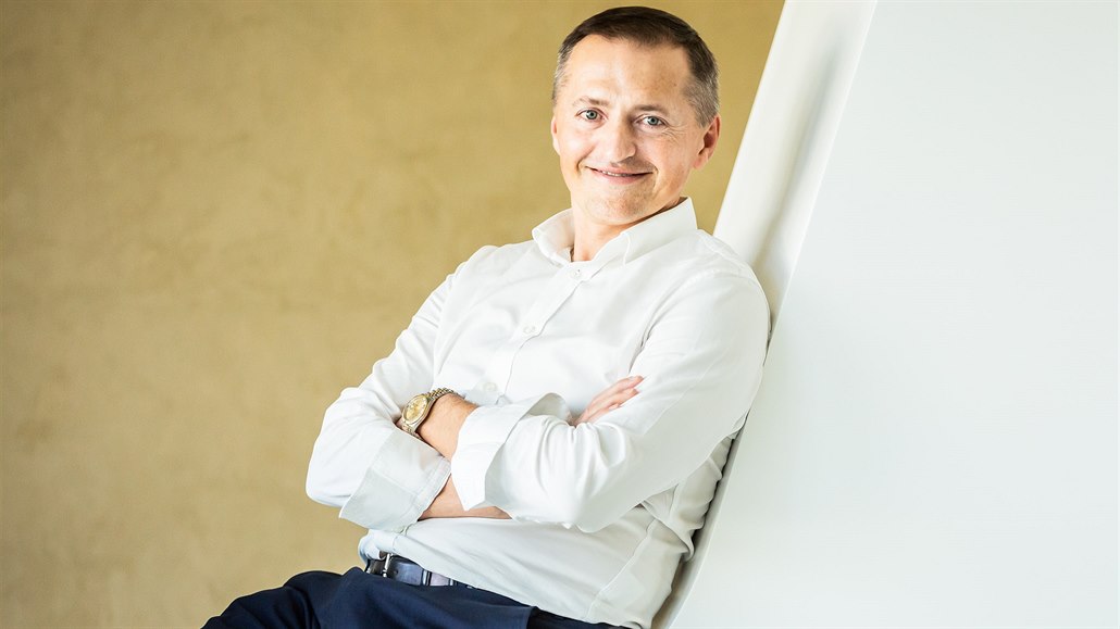 Petr D�dek, majitel HC Dynamo Pardubice