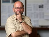 Miroslav Stulák, hlavní organizátor d�jepisné sout�e a u�itel Gymnázia Cheb.