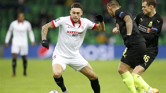 Lucas Ocampos (Sevilla) vede m.