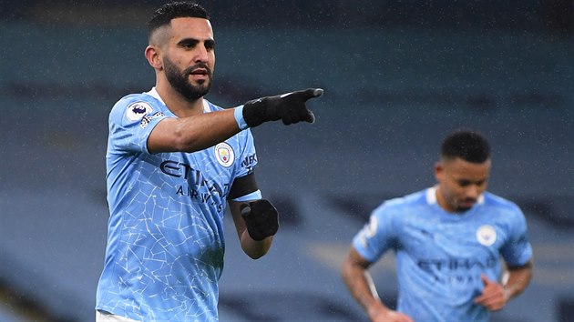 Rijd Mahriz z Manchesteru City oslavuje svj gl.