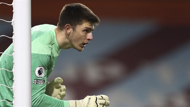 Glman Nick Pope z Burnley si stav ze.