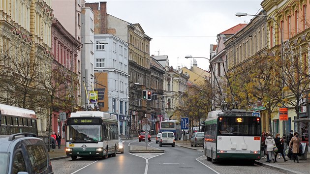 Americk ulice v Plzni. (19. 11. 2020)