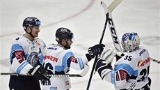 Pátý zápas tvrtfinále play off hokejové extraligy: Bílí Tygi Liberec - BK...