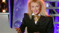 Zpěvačka Marika Gombitová v pořadu Abeceda (rok 1987)