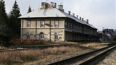 Vlakové nádraží Moldava - Krušné hory.