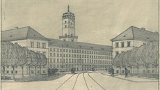 Na zaátku 30. let vypsala Olomouc architektonickou sout na komplex správního...
