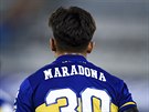 Exequiel Zeballos z Boca Juniors nastoupil v dresu se jmenovkou Maradona -...