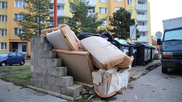 Neobvykl krok radnice, kdy se ti tdny neodvelo od popelnic harampd, kter pat do sbrnho dvora, sten zabral. Od te ek hnky postih.