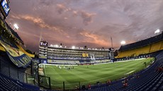 La Bombonera, stadion Boca Juniors, se louil s Diegem Maradonou.