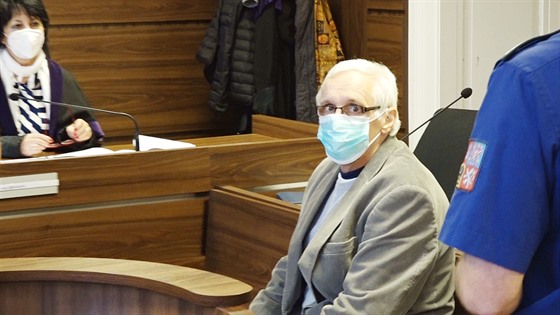 Obžalovaný Robert Turek u Městského soudu v Praze (3. prosince 2020)