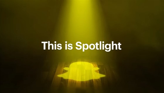Snapchat pináí novou funkci Spotlight.