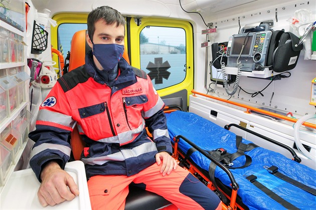 Pavel Provazník, záchraná a vedoucí výjezdové základny Zdravotnické záchranné...
