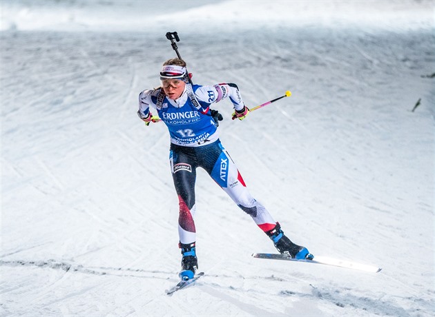 Davidová skončila ve sprintu v Kontiolahti šestá, vyhrála Hanna Öbergová
