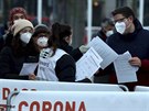Ploné testování na koronavirus ve Vídni (5. prosinec 2020)