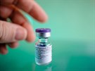 Okovací dávka vakcíny spoleností BioNTech a Pfizer.