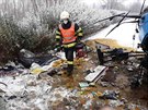 Nsledky jedn z nehod, u kterch museli hasii v Olomouckm kraji zasahovat...